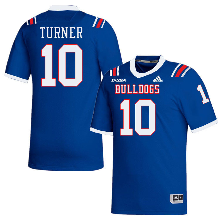 Jack Turner Louisiana Tech Jersey,LA Tech Bulldogs Football Jerseys,Uniforms,Gears-Blue